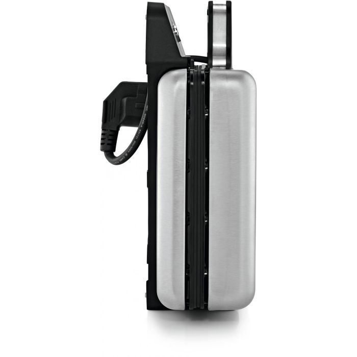 WMF Sandwichmaker Lono 0415150011 – 800W, Antiadherente, Fácil de Limpiar, Acero Inoxidable, Negro/Plata 6