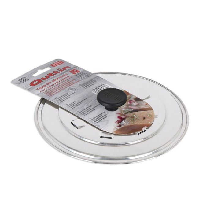 Tapa para Sartén Quttin Ø 24 cm Plateado Aluminio (12 Unidades) 1