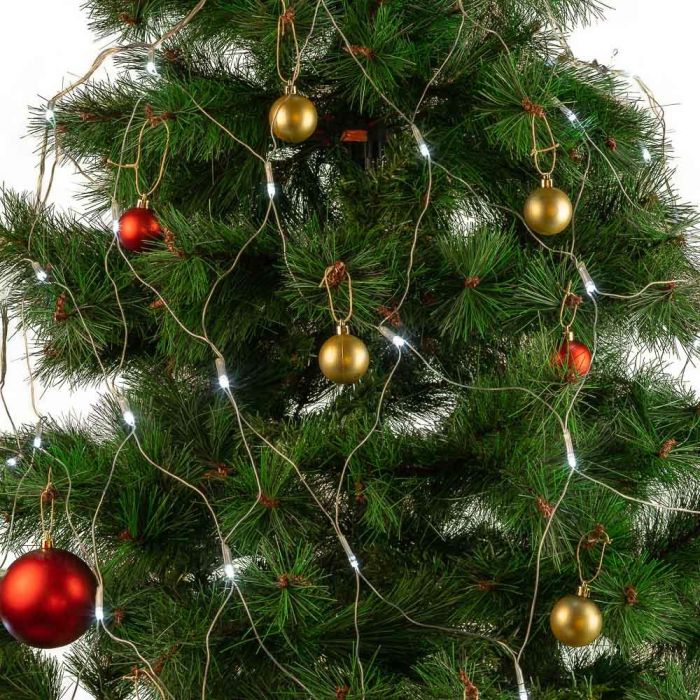 Malla LED Interior 1,5x1,5M HO-XMAS-005-IP20-1,5x1,5M-G para Decoración Navideña