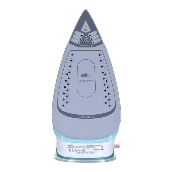 Braun TexStyle 3 SI 5017 GR Plancha a vapor Suela Cerámica 2700W, Golpe 190g/min, Vapor Continuo 150g/min, Antigoteo y Autoapagado 3 Braun TexStyle 3 SI 5017 GR Plancha a vapor Suela Cerámica 2700W, Golpe 190g/min, Vapor Continuo 150g/min, Antigoteo y Autoapagado 3