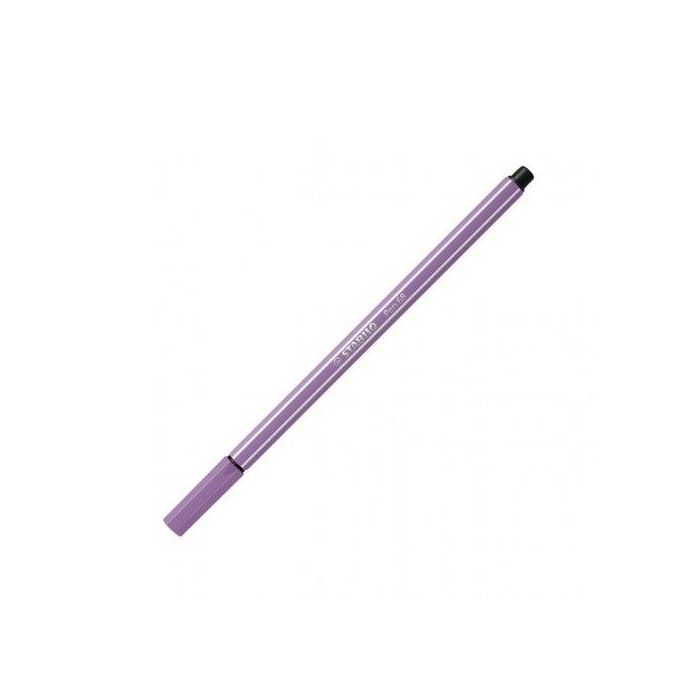 Rotulador Fibra Stabilo Pen 68 Lila Grisaceo 10 unidades