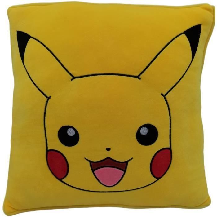 Cojín Premium - Cuadrado - POKEMON - Pikachu - Microfibra - 40 cm 0 Cojín Premium - Cuadrado - POKEMON - Pikachu - Microfibra - 40 cm 0