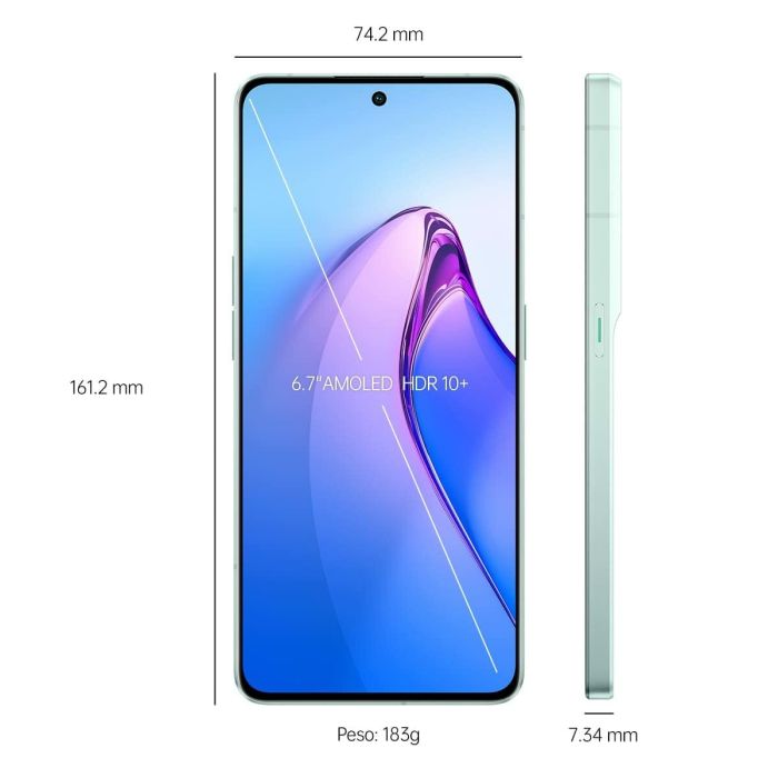 Smartphone Oppo Reno 8 Pro Verde 8 GB RAM 256 GB 6,7" 1 Smartphone Oppo Reno 8 Pro Verde 8 GB RAM 256 GB 6,7" 1