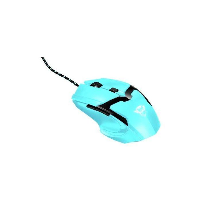 RATÓN TRUST GAMING GXT 101-SG SPECTRA BLUE - 600-4800PPP - 6 BOTONES - LOGOTIPO ILUMINADO COLORES CAMBIANTES - DISEÑO ERGONÓMICO - USB 1 RATÓN TRUST GAMING GXT 101-SG SPECTRA BLUE - 600-4800PPP - 6 BOTONES - LOGOTIPO ILUMINADO COLORES CAMBIANTES - DISEÑO ERGONÓMICO - USB 1