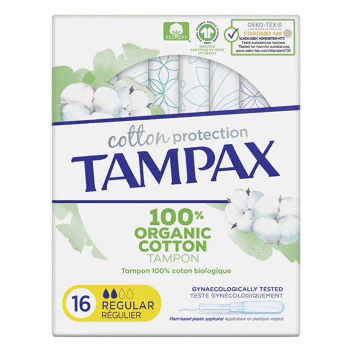 Tampax Organic Regular Tampón Tampax Organic Regular Tampón