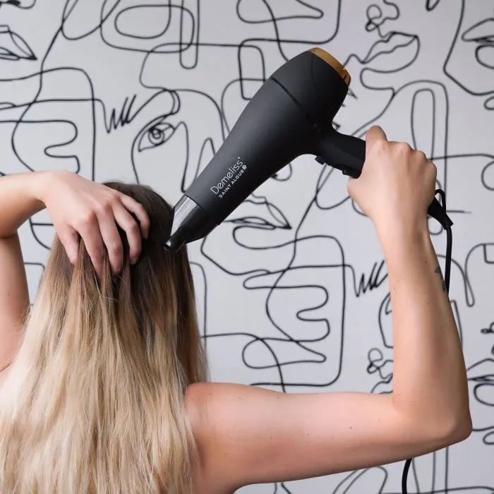 Saint Algue Secador de Pelo Demeliss ULTRA 2200 Turmalina Iónica DC 2200W con Concentrador, 2 Velocidades y 3 Temperaturas 5