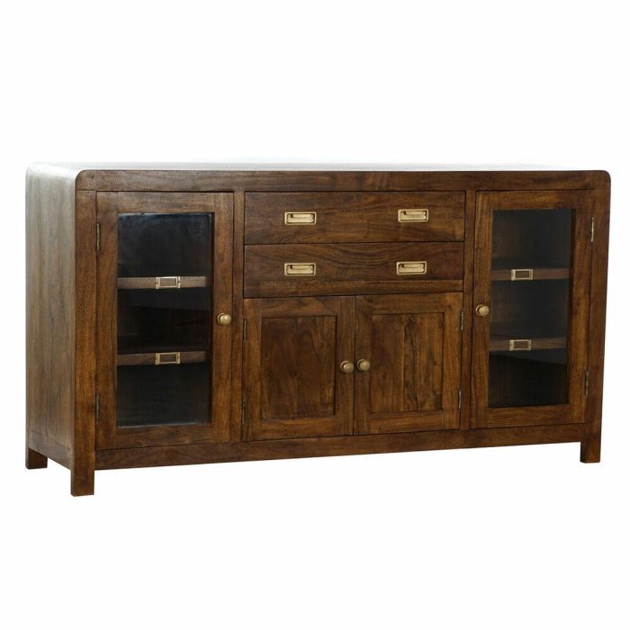 Buffet Colonial DKD Home Decor Marron Dorado 40.5 x 80 x 150 cm