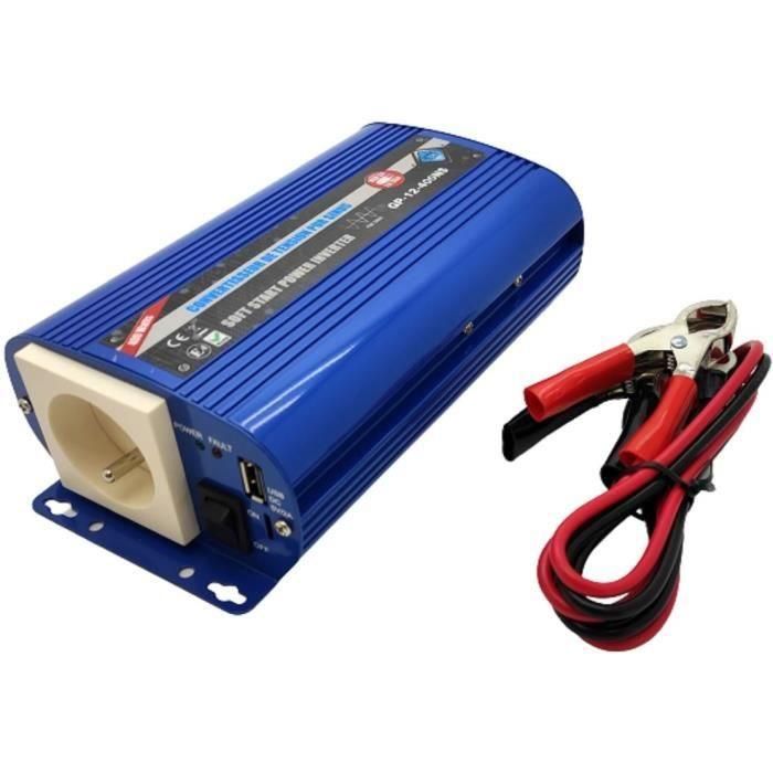 Convertidor de voltaje 12 / 220V 400W Pure Sinus Convertidor de voltaje 12 / 220V 400W Pure Sinus