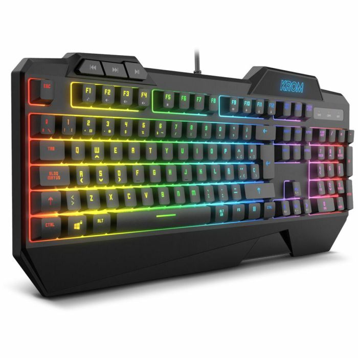 Teclado y Ratón Gaming Krom NXKROMKRSHRSP Negro 16 Teclado y Ratón Gaming Krom NXKROMKRSHRSP Negro 16