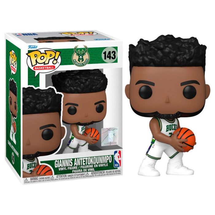 Figura POP NBA Bucks Giannis Antetokounmpo 0 Figura POP NBA Bucks Giannis Antetokounmpo 0