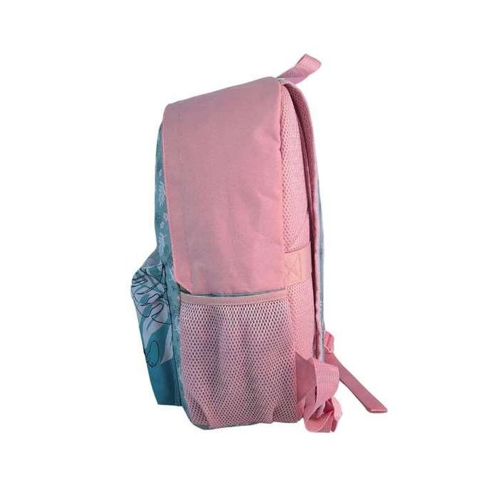 Stitch pink mochila americano adaptable a carro, espaldera acolchada. con accesorio pom-pom.30 x 24 x 8 cm. 3 Stitch pink mochila americano adaptable a carro, espaldera acolchada. con accesorio pom-pom.30 x 24 x 8 cm. 3