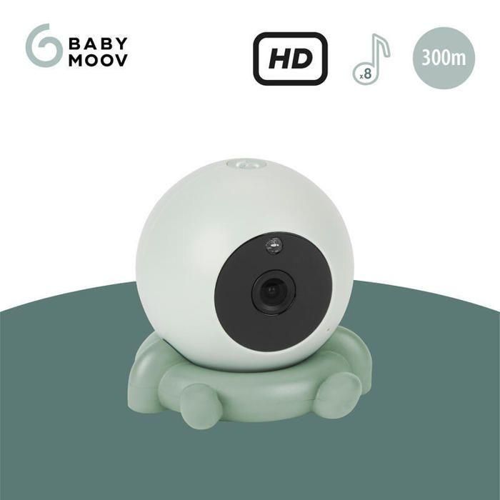 Babymoov Cámara HD Adicional Vigilabebés con Vídeo YOO Go+ - Batería Recargable de Larga Duración - Base para Cámara Incluida 2 Babymoov Cámara HD Adicional Vigilabebés con Vídeo YOO Go+ - Batería Recargable de Larga Duración - Base para Cámara Incluida 2