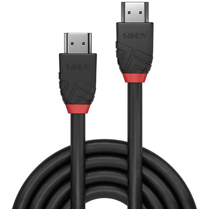 Lindy 5m Cable HDMI Alta Velocidad Black Line 4K 60Hz 18Gbps HDMI 2.0 Ultra HD Triple Apantallado Audio 32 Canales Dolby True HD 1 Lindy 5m Cable HDMI Alta Velocidad Black Line 4K 60Hz 18Gbps HDMI 2.0 Ultra HD Triple Apantallado Audio 32 Canales Dolby True HD 1