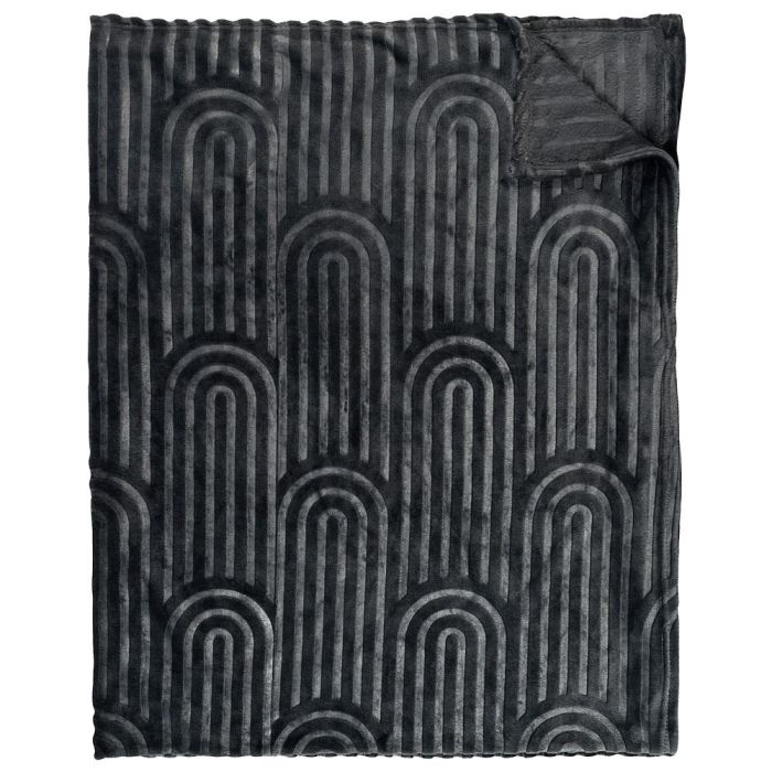 Manta Plaid Deco Arco 120X150 Home Deco Factory 5