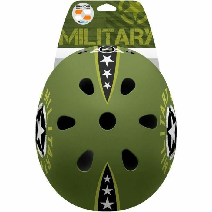 Stamp Casco Skate Military Star Patines Bicicleta Ruedas Scooter Talla 53/57 cm 1 Stamp Casco Skate Military Star Patines Bicicleta Ruedas Scooter Talla 53/57 cm 1
