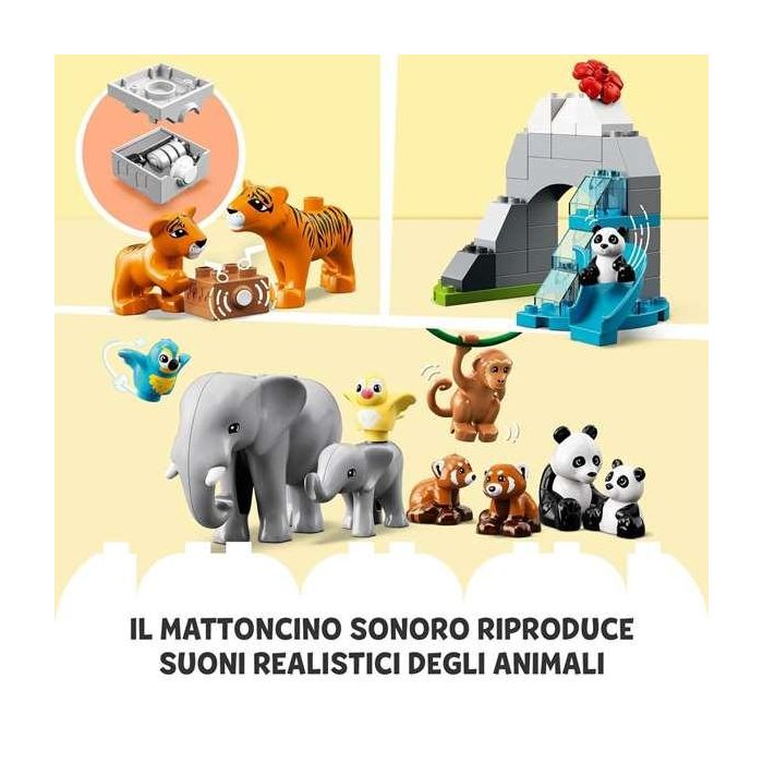 Juego de construccion fauna salvaje de asia lego duplo 16 Juego de construccion fauna salvaje de asia lego duplo 16