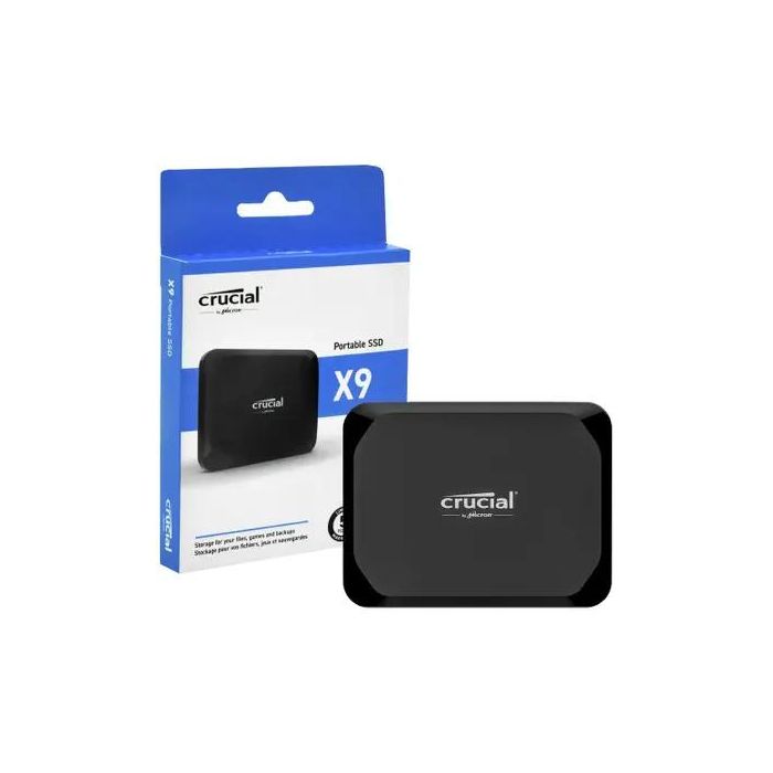 Crucial X9 SSD 2 TB USB Tipo C 3.2 Gen 2 (3.1 Gen 2) Negro