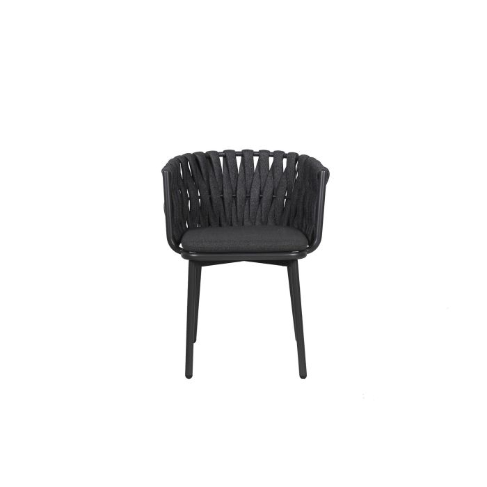 Silla Terraza Y Jardin DKD Home Decor Gris 56 x 72 x 57 cm (2 Unidades) 1 Silla Terraza Y Jardin DKD Home Decor Gris 56 x 72 x 57 cm (2 Unidades) 1