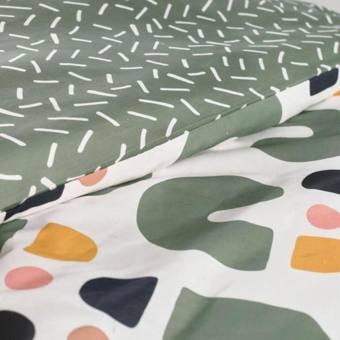 Today 121226 Juego de Cama Sunshine 240x220 cm 2 Personas Algodón 57 Hilos Sábana Nórdica y 2 Fundas Almohada Estampado Verde 2