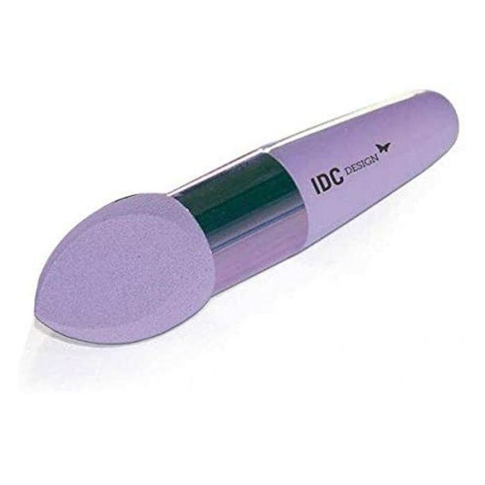 IDC Institute Esponja de Maquillaje con Mango para Aplicación Profesional e Impecable