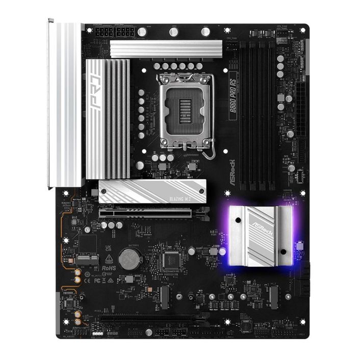 ASRock B860 Pro RS Placa Base ATX Intel LGA 1851 HDMI/DP DDR5 para PC 2