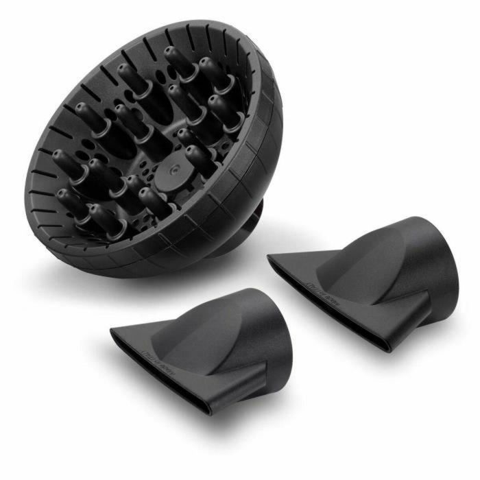 BaByliss 6719 Secador de Pelo Profesional 2200W Motor AC 115 km/h Iónico Difusor, 2 Boquillas, Aire Frío, 2 Temp/Vel 5