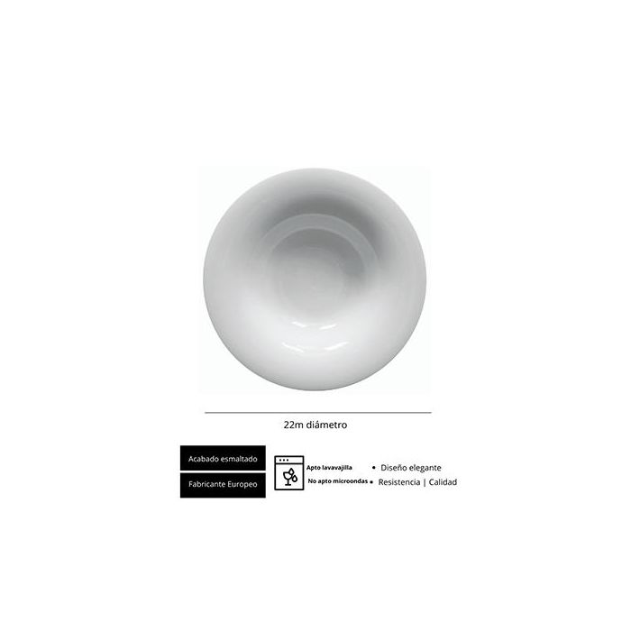 Sira Plato Llano 22 Cm (6 Unidades) 1 Sira Plato Llano 22 Cm (6 Unidades) 1