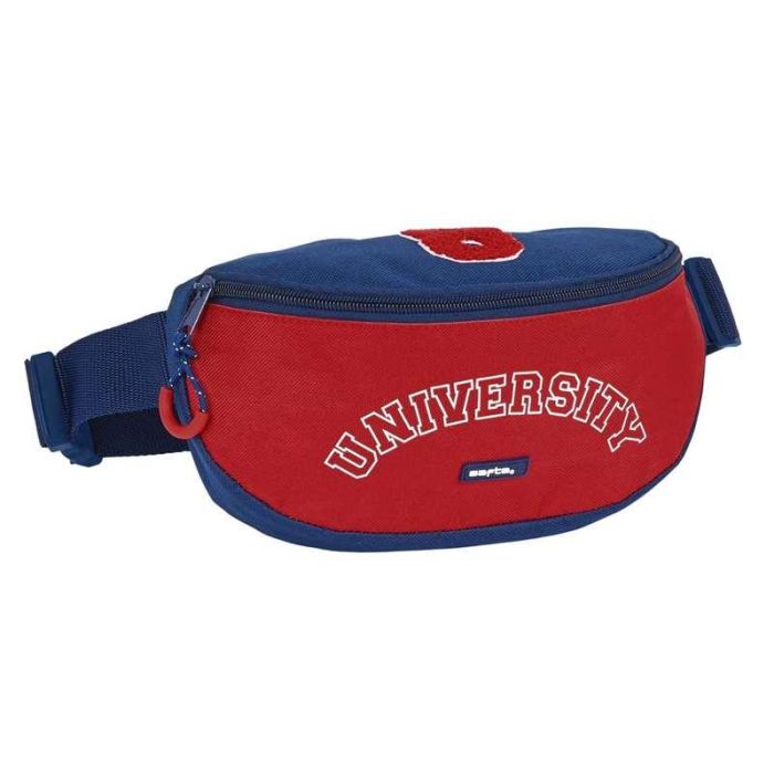 Riñonera Safta University Rojo Azul marino 23 x 14 x 9 cm 0 Riñonera Safta University Rojo Azul marino 23 x 14 x 9 cm 0