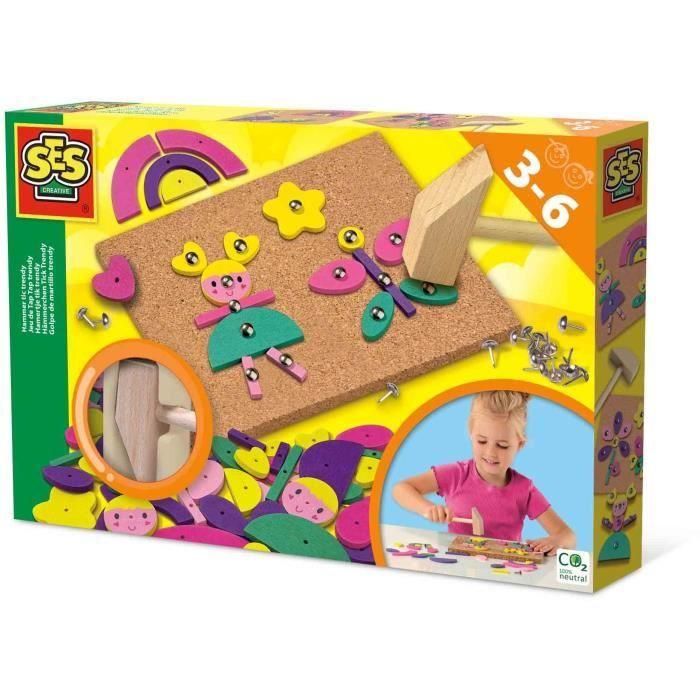 Juego Trendy Tap Tap - SES CREATIVE - Colores brillantes y actuales y nuevas formas Juego Trendy Tap Tap - SES CREATIVE - Colores brillantes y actuales y nuevas formas