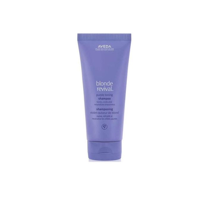 Aveda BLONDE REVIVAL PURPLE TONING SHAMPOO 200ML - Shampoo tonificante para cabello rubio