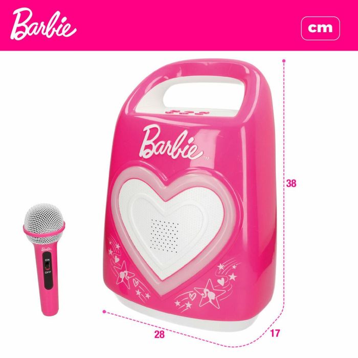 Micrófono Karaoke Barbie 3 Micrófono Karaoke Barbie 3