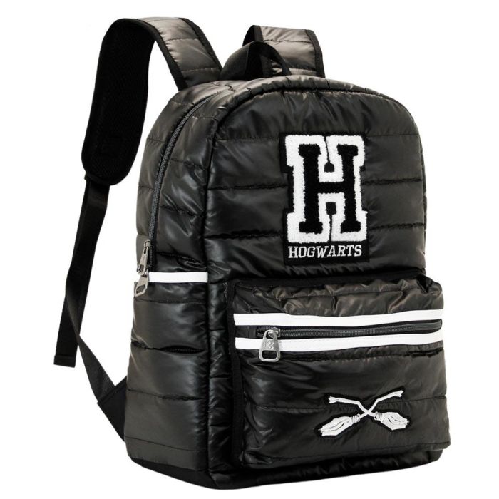 Mochila Padding H Harry Potter Negro 2 Mochila Padding H Harry Potter Negro 2