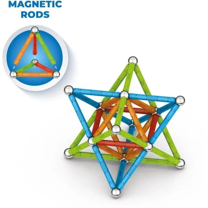Geomag Juego de Construcción Magnético Supercolor 93 Piezas GEO0871772003854 A partir de 3 Años 1