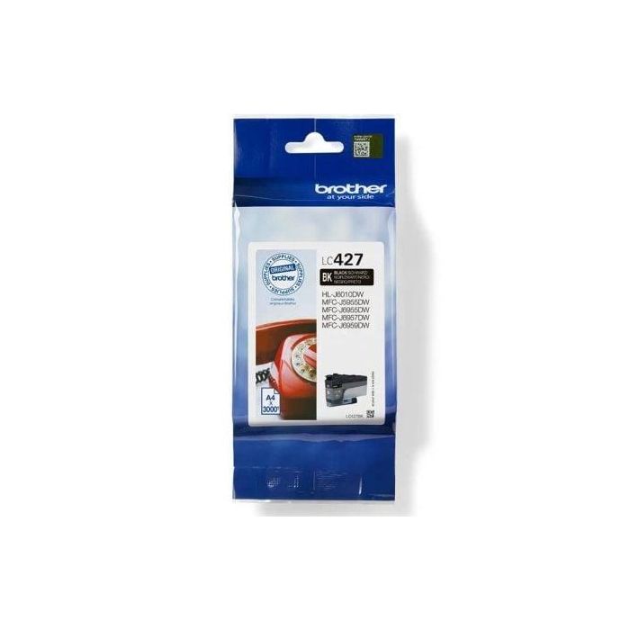 BROTHER cartucho de tinta negro para la mfcj5955dw y mfcj6955dw/LC427BK 2 BROTHER cartucho de tinta negro para la mfcj5955dw y mfcj6955dw/LC427BK 2