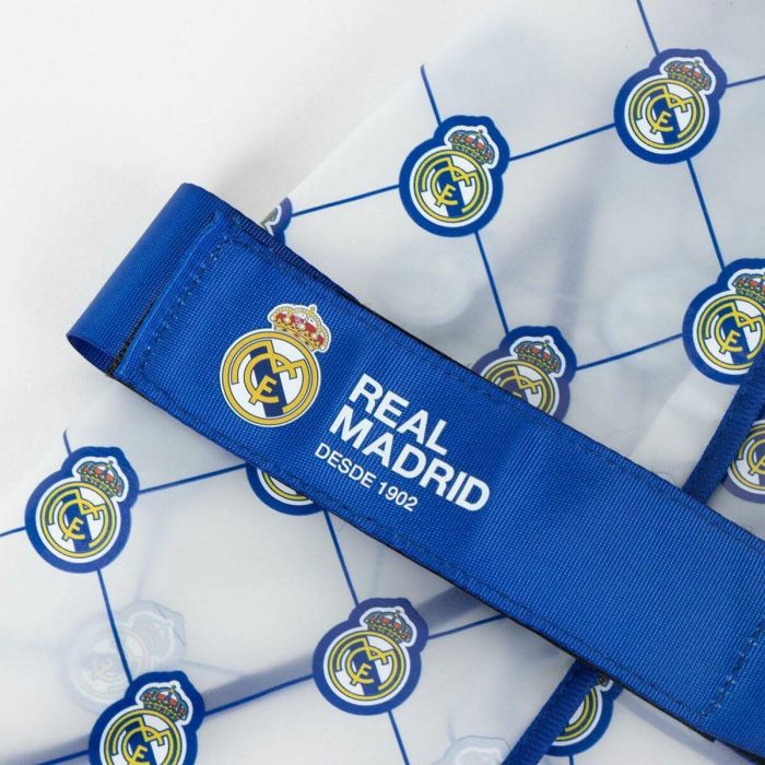 Real Madrid Impermeable para Perro Ajustable, Ropa de Lluvia Talla M Color Azul 9 Real Madrid Impermeable para Perro Ajustable, Ropa de Lluvia Talla M Color Azul 9