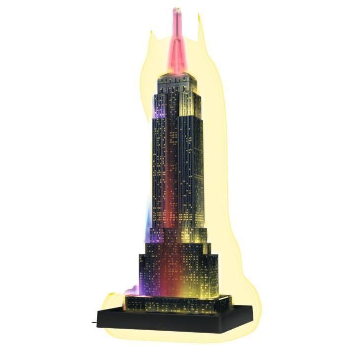 RAVENSBURGER Puzzle 3D Empire State Building Night Edition 216p 2