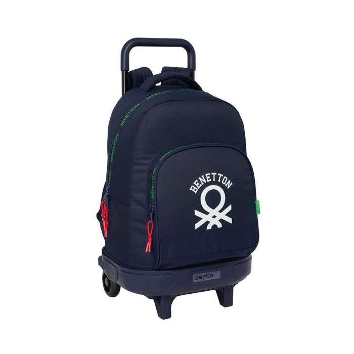 Mochila gde. c/ruedas compact extraible benetton "together" 33x45x22cm 0 Mochila gde. c/ruedas compact extraible benetton "together" 33x45x22cm 0