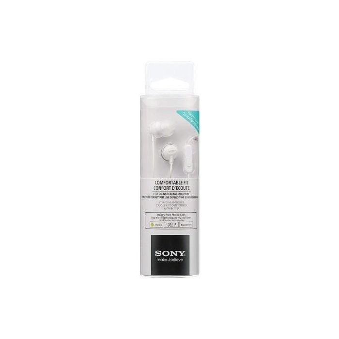Sony MDREX15APW.CE7 Auriculares Intrauditivos MDR-EX15AP con Micrófono, Jack 3.5mm, Diafragmas 9mm Neodimio, Ligeros, Blancos 2 Sony MDREX15APW.CE7 Auriculares Intrauditivos MDR-EX15AP con Micrófono, Jack 3.5mm, Diafragmas 9mm Neodimio, Ligeros, Blancos 2