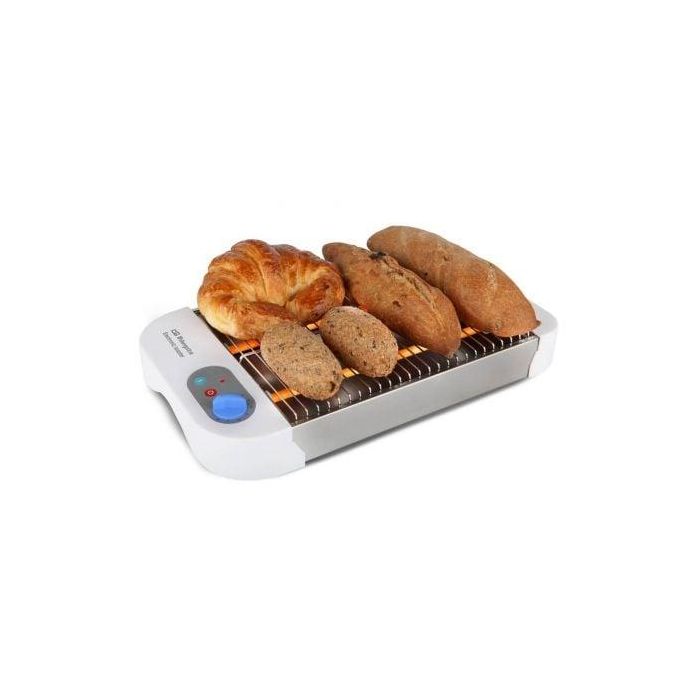 Orbegozo TO 1010 A Tostadora Horizontal 600W con 6 Niveles de Tostado, Bandeja Recogemigas, Acero Inoxidable, Blanco 4 Orbegozo TO 1010 A Tostadora Horizontal 600W con 6 Niveles de Tostado, Bandeja Recogemigas, Acero Inoxidable, Blanco 4