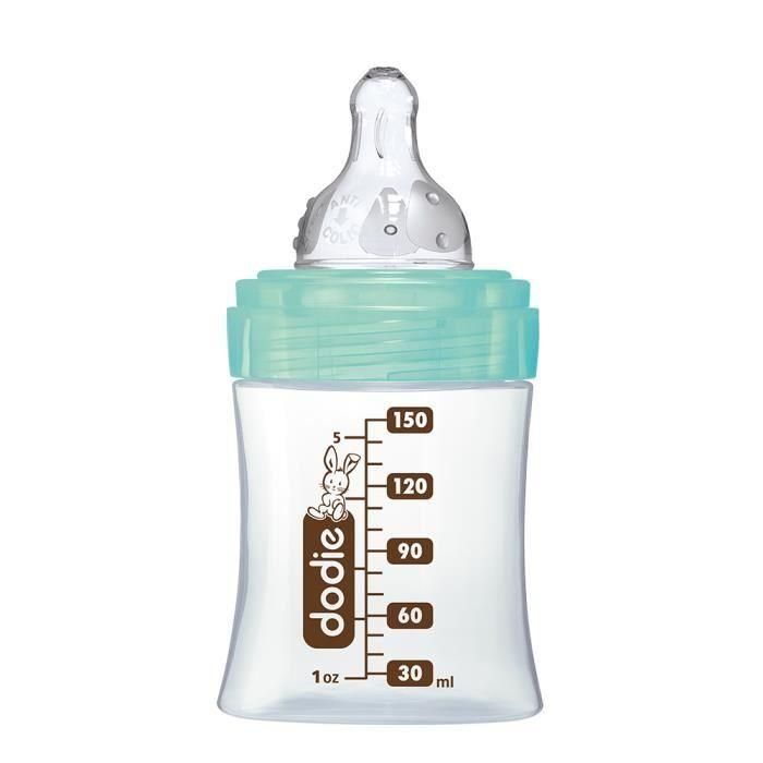 Dodie - Botella Iniciación + Vaso 150ml Verde Pájaro 1 Dodie - Botella Iniciación + Vaso 150ml Verde Pájaro 1