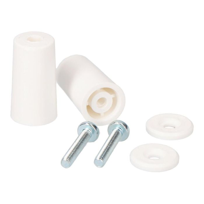 Edm Topes para Persiana Blanco 40 mm Largo - 2 Unidades 0 Edm Topes para Persiana Blanco 40 mm Largo - 2 Unidades 0