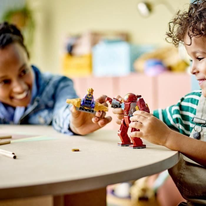 LEGO 76263 Marvel Hulkbuster vs. Thanos de Iron Man - Juguete de Superhéroe basado en Avengers: Infinity War 4