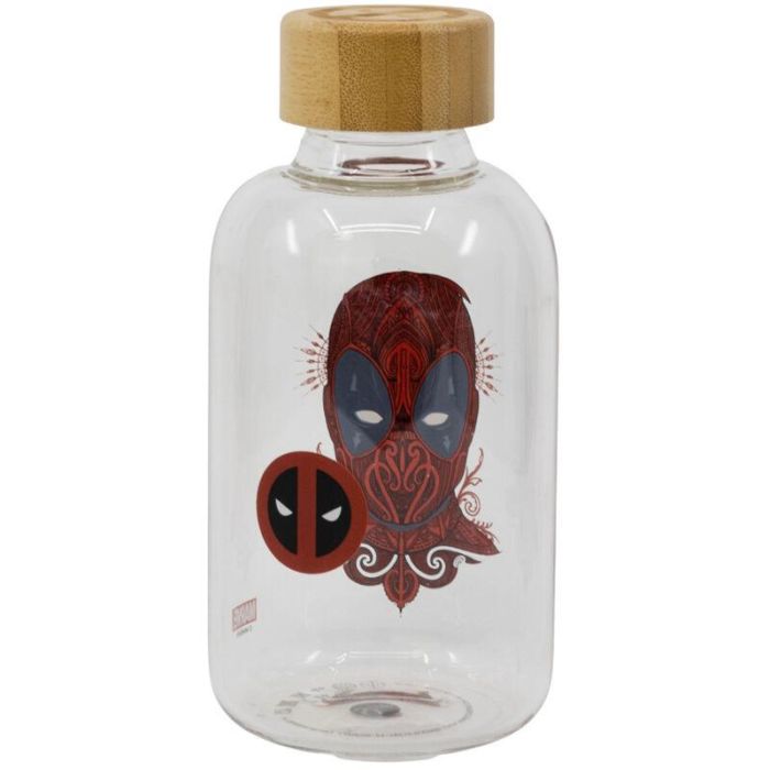 Botella cristal Deadpool Marvel 620ml 1 Botella cristal Deadpool Marvel 620ml 1
