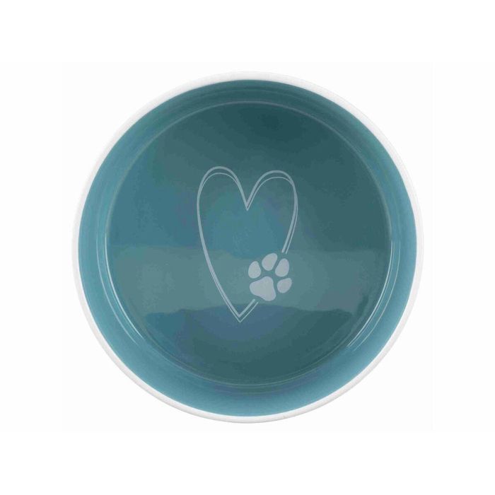 Comedero para Perro Trixie Azul Crema Ø 20 cm 1,4 L 2 Comedero para Perro Trixie Azul Crema Ø 20 cm 1,4 L 2