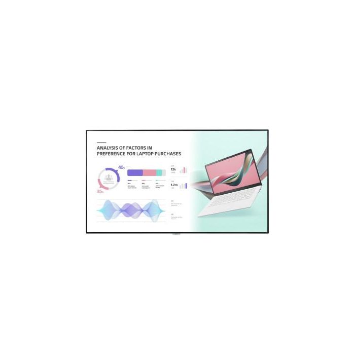 LG 98UH5J-H pantalla de señalización Pantalla plana para señalización digital 2,49 m (98") LCD Wifi 500 cd / m² 4K Ultra HD Negro Web OS 24/7 LG 98UH5J-H pantalla de señalización Pantalla plana para señalización digital 2,49 m (98") LCD Wifi 500 cd / m² 4K Ultra HD Negro Web OS 24/7