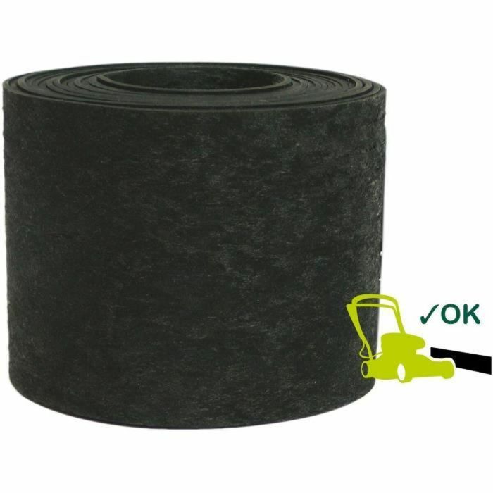 Garden Id 13022535 Borde de Jardín Caucho Reciclado Eco Border 5m H13cm Indestructible, Flexible para Instalación Recta o Curva 3 Garden Id 13022535 Borde de Jardín Caucho Reciclado Eco Border 5m H13cm Indestructible, Flexible para Instalación Recta o Curva 3