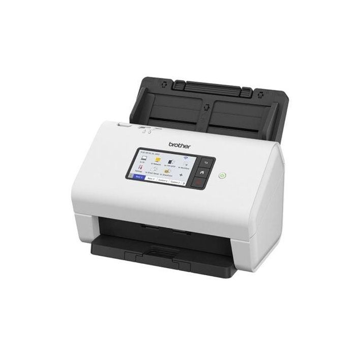 BROTHER Escaner profesional ADS4900W de alta velocidad a doble cara con pantalla tactil, tarjeta de red, WiFi 1 BROTHER Escaner profesional ADS4900W de alta velocidad a doble cara con pantalla tactil, tarjeta de red, WiFi 1