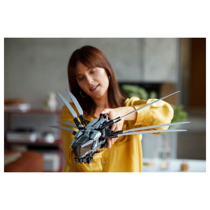 LEGO Icons Dune Atreides Royal Ornithopter 10327 Juego Construcción 1369 Piezas 18+