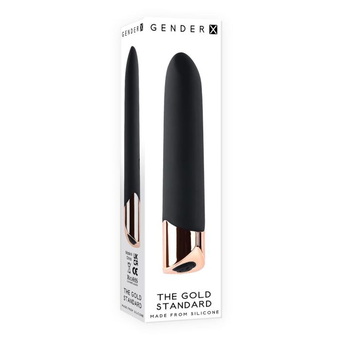 Mini Vibrador Gender X The Gold Standard Negro 1 Mini Vibrador Gender X The Gold Standard Negro 1