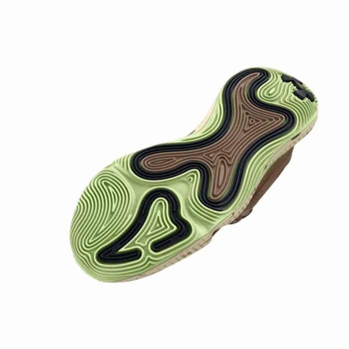 Zapatillas de Baloncesto para Adultos Under Armour Spawn 6 Mid Marrón 5